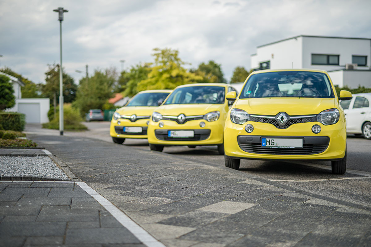 Fahrzeuge vom Pflegedienst Kolbe